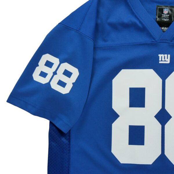 Maillot manches courtes enfant bleu NFL Team Apparel Equipe New York Giants