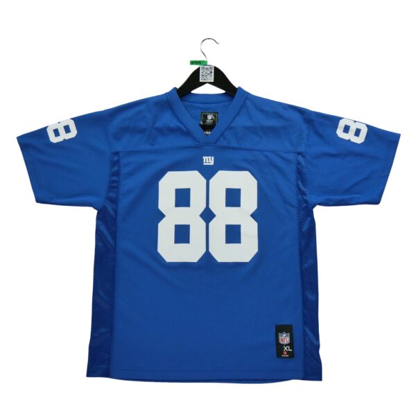 Maillot manches courtes enfant bleu NFL Team Apparel Equipe New York Giants