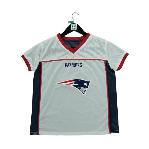 Maillot manches courtes enfant marine NFL Team Apparel Equipe New England Patriots