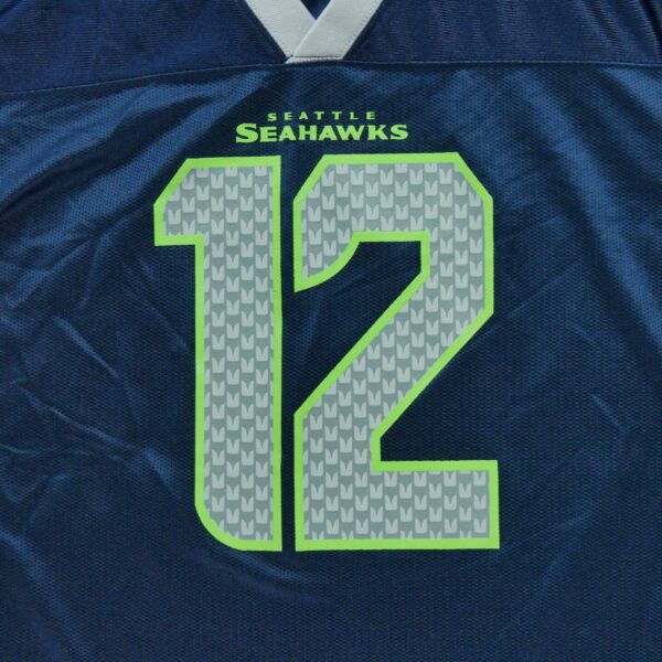 Maillot manches courtes enfant marine NFL Team Apparel Equipe Seattle Seahawks