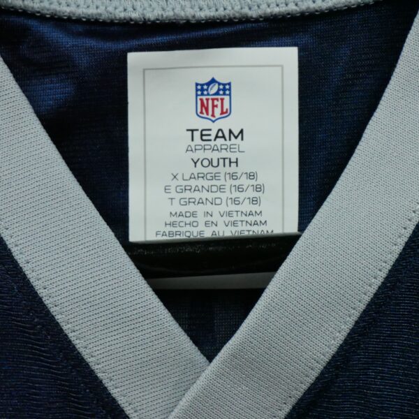 Maillot manches courtes enfant marine NFL Team Apparel Equipe Seattle Seahawks