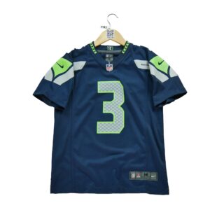 Maillot manches courtes enfant marine Nike Equipe Seattle Seahawks