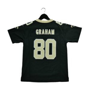 Maillot manches courtes enfant noir Nike Equipe New Orleans Saints