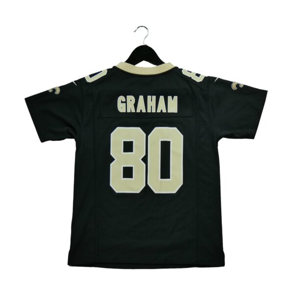 Maillot manches courtes enfant noir Nike Equipe New Orleans Saints