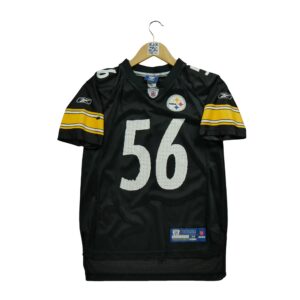 Maillot manches courtes enfant noir Reebok Equipe Pittsburgh Steelers