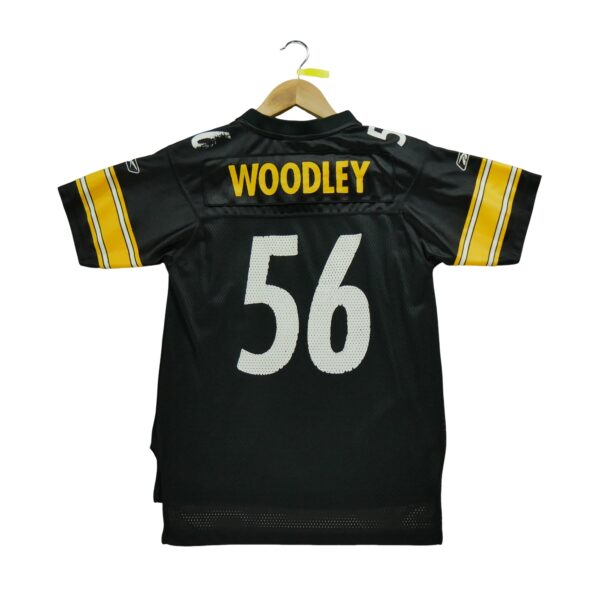 Maillot manches courtes enfant noir Reebok Equipe Pittsburgh Steelers