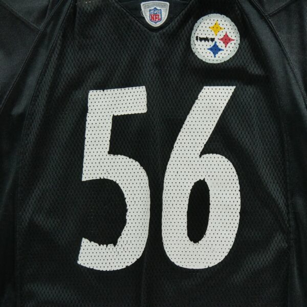Maillot manches courtes enfant noir Reebok Equipe Pittsburgh Steelers