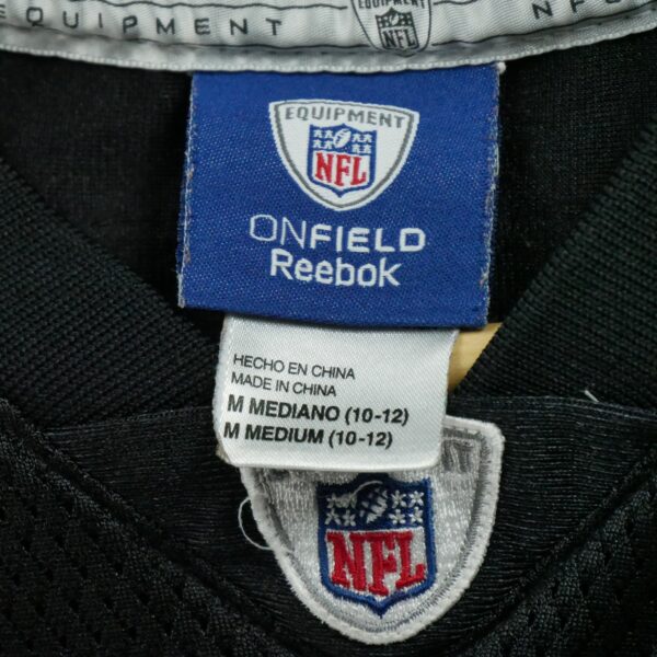 Maillot manches courtes enfant noir Reebok Equipe Pittsburgh Steelers