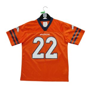 Maillot manches courtes enfant orange NFL Team Apparel Equipe Denver Broncos
