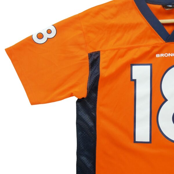 Maillot manches courtes enfant orange NFL Team Apparel Equipe Denver Broncos