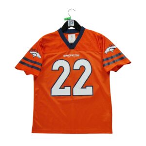 Maillot manches courtes enfant orange NFL Team Apparel Equipe Denver Broncos