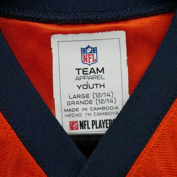 Maillot manches courtes enfant orange NFL Team Apparel Equipe Denver Broncos