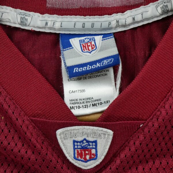 Maillot manches courtes enfant rouge Reebok Equipe Washington Redskins