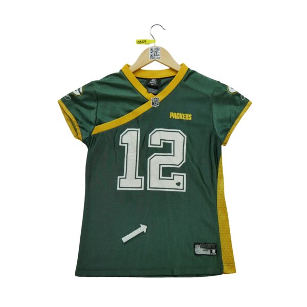 Maillot manches courtes enfant vert NFL Team Apparel Equipe Green Bay Packers