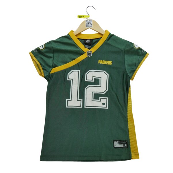 Maillot manches courtes enfant vert NFL Team Apparel Equipe Green Bay Packers