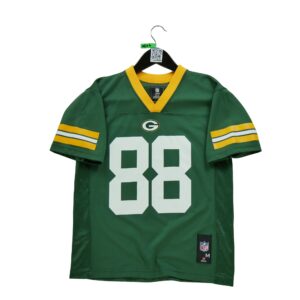 Maillot manches courtes enfant vert NFL Team Apparel Equipe Green Bay Packers