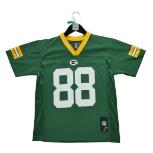 Maillot manches courtes enfant vert NFL Team Apparel Equipe Green Bay Packers