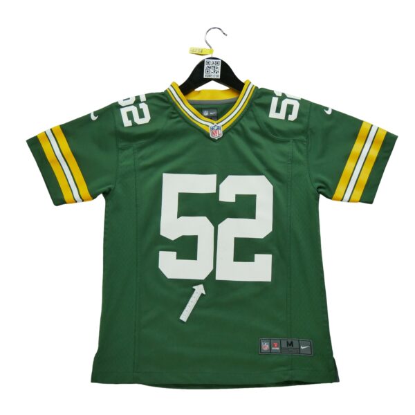 Maillot manches courtes enfant vert Nike Equipe Green Bay Packers