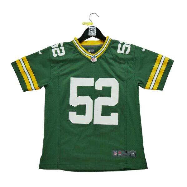 Maillot manches courtes enfant vert Nike Equipe Green Bay Packers