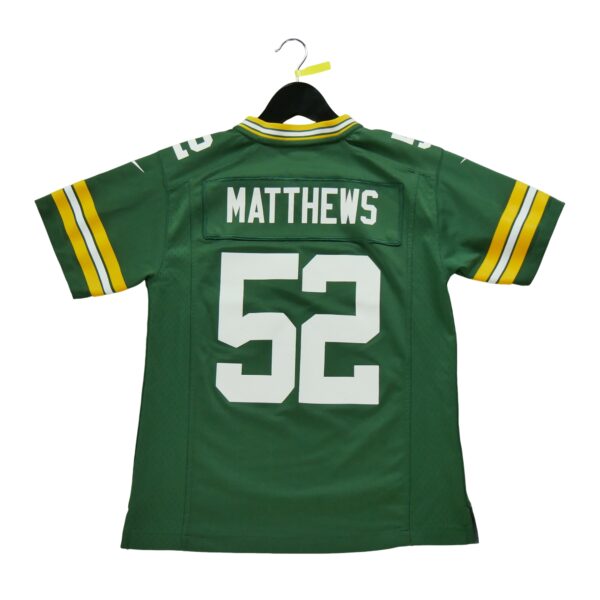Maillot manches courtes enfant vert Nike Equipe Green Bay Packers