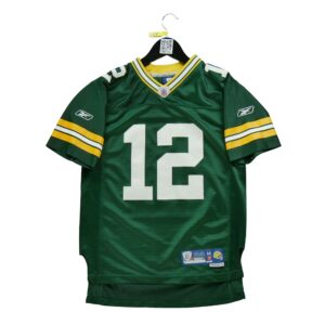 Maillot manches courtes enfant vert Reebok Equipe Green Bay Packers