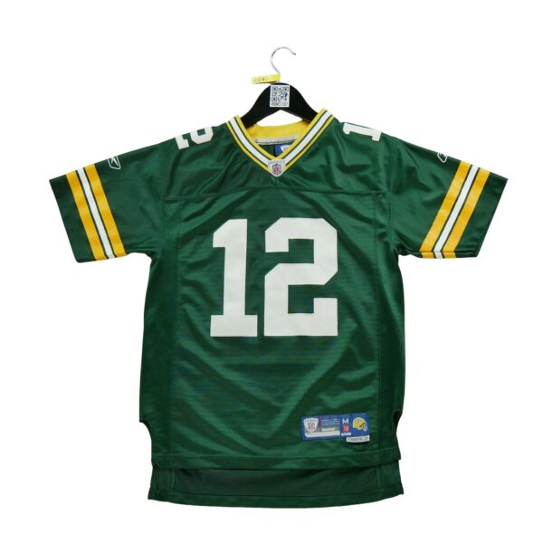 Maillot manches courtes enfant vert Reebok Equipe Green Bay Packers