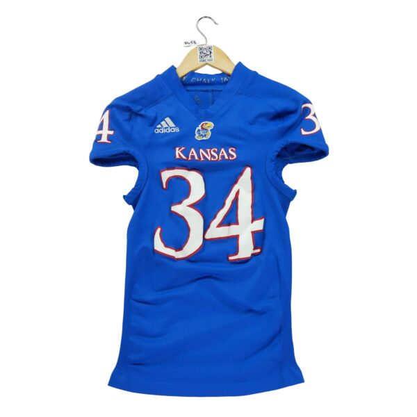Maillot manches courtes homme bleu Adidas Equipe Kansas