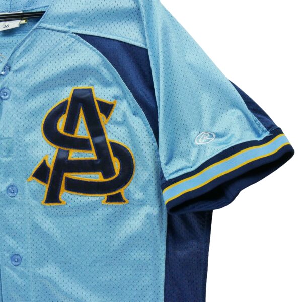 Maillot manches courtes homme bleu MLB