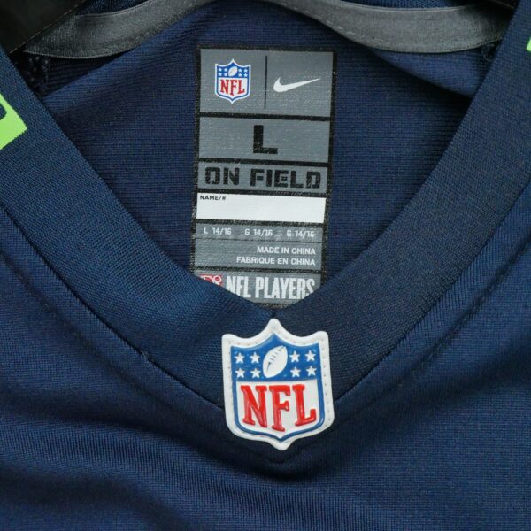 Maillot manches courtes homme marine Nike Equipe Seattle Seahawks