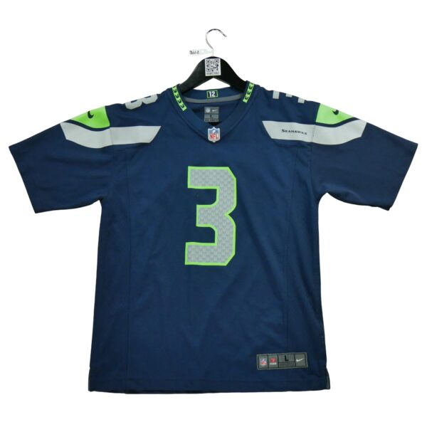Maillot manches courtes homme marine Nike Equipe Seattle Seahawks