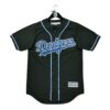 Maillot manches courtes homme noir Majestic Equipe Los Angeles Dodgers