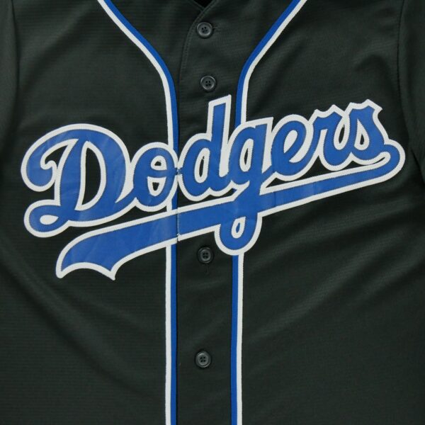 Maillot manches courtes homme noir Majestic Equipe Los Angeles Dodgers