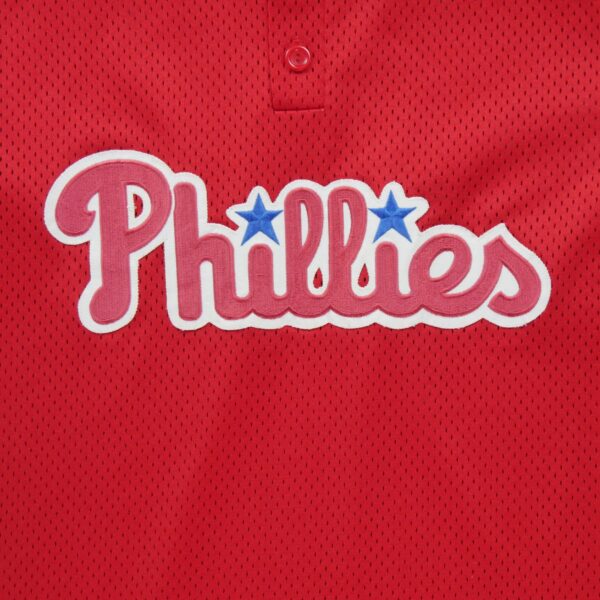 Maillot manches courtes homme rouge Majestic Equipe Philadelphie Phillies