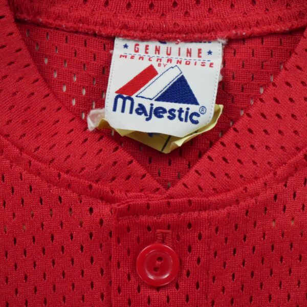 Maillot manches courtes homme rouge Majestic Equipe Philadelphie Phillies