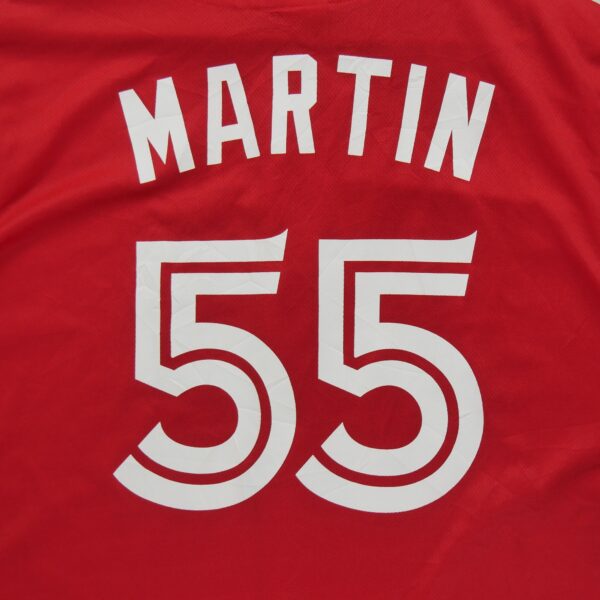 Maillot manches courtes homme rouge MLB Equipe Toronto Blue Jays