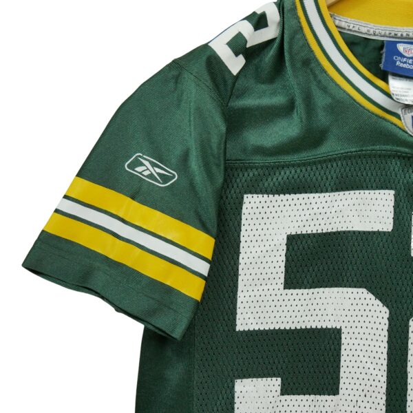 Maillot manches courtes homme vert Reebok Equipe Green Bay Packers