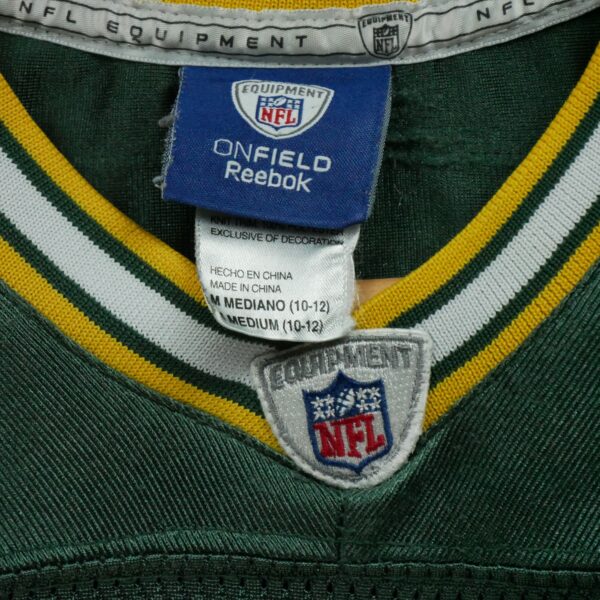 Maillot manches courtes homme vert Reebok Equipe Green Bay Packers