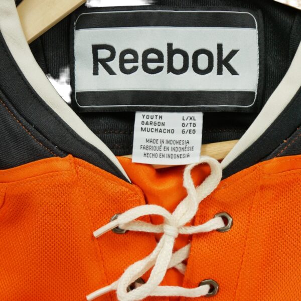 Maillot manches longues enfant orange NHL