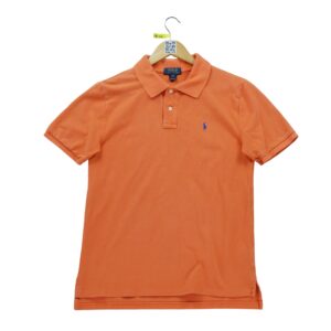 Polo manches courtes enfant corail Polo Ralph Lauren Col Polo