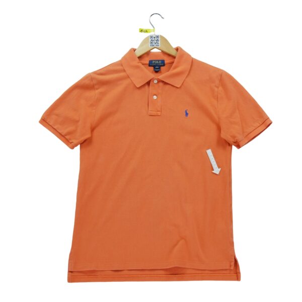 Polo manches courtes enfant corail Polo Ralph Lauren Col Polo