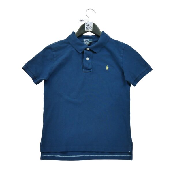 Polo manches courtes enfant marine Polo Ralph Lauren Col Polo