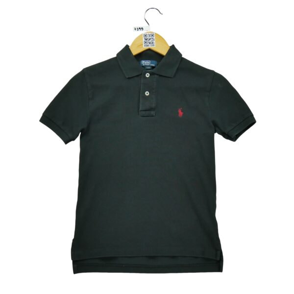Polo manches courtes enfant noir Polo Ralph Lauren Col Polo