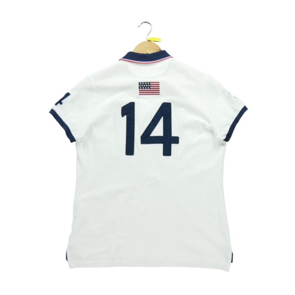 Polo manches courtes femme blanc Polo Ralph Lauren Col Polo