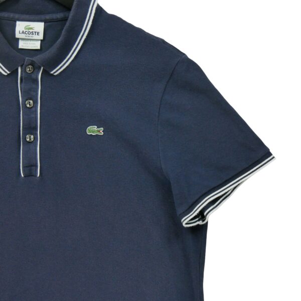 Polo manches courtes femme marine Lacoste Col Polo