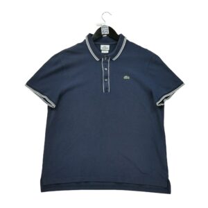 Polo manches courtes femme marine Lacoste Col Polo