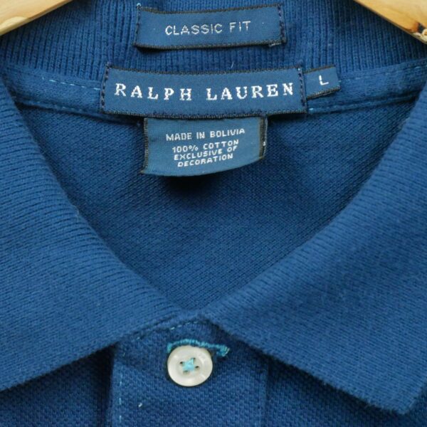 Polo manches courtes femme marine Polo Ralph Lauren Col Polo