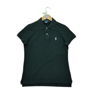 Polo manches courtes femme noir Polo Ralph Lauren Col Polo