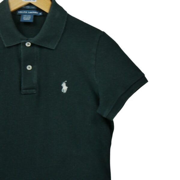 Polo manches courtes femme noir Polo Ralph Lauren Col Polo