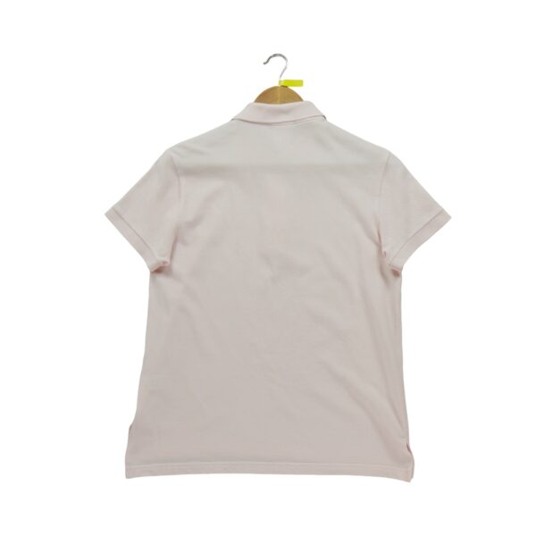 Polo manches courtes femme rose Lacoste Col Polo
