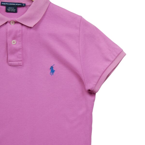 Polo manches courtes femme rose Polo Ralph Lauren Col Polo